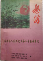怒涛: 鞍湖镇人民群众革命斗争英雄事迹