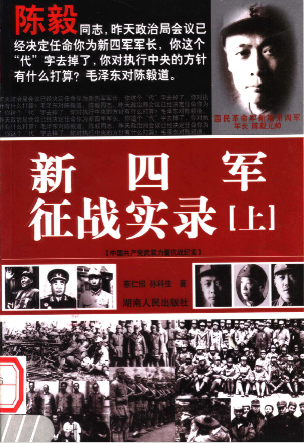 新四军征战实录（上）