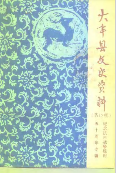 大丰县文史资料 第12辑