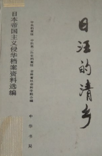 日汪的清乡/日本帝国主义侵华档案资料选编